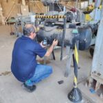 Inspeção , medição de espessura e teste hidrostático