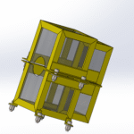 Proteção Bi-partida NR-12 de Acionamento de Motor